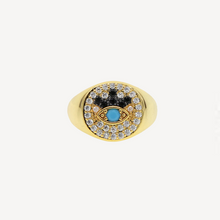 Load image into Gallery viewer, The Annika Evil Eye Ring - Terra Soleil