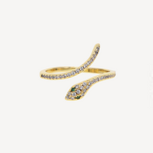 Load image into Gallery viewer, The Sylvia Serpent Ring - Terra Soleil