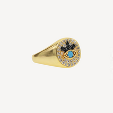 Load image into Gallery viewer, The Annika Evil Eye Ring - Terra Soleil