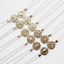 Load image into Gallery viewer, Zodiac Coin Necklace - Terra Soleil