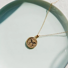 Load image into Gallery viewer, Zodiac Coin Necklace - Terra Soleil
