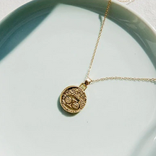 Load image into Gallery viewer, Zodiac Coin Necklace - Terra Soleil
