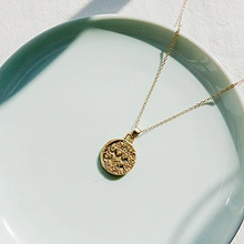 Load image into Gallery viewer, Zodiac Coin Necklace - Terra Soleil