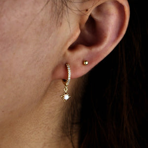 Opal Star Charm Earrings - Terra Soleil
