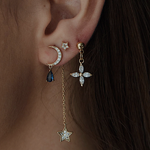 Load image into Gallery viewer, The Clair de Lune Earrings - Terra Soleil