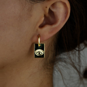 The Eye Tarot Earrings - Terra Soleil