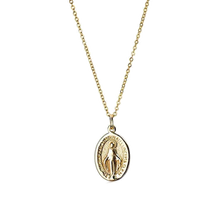 Load image into Gallery viewer, Virgin Mary Pendant Necklace - Terra Soleil