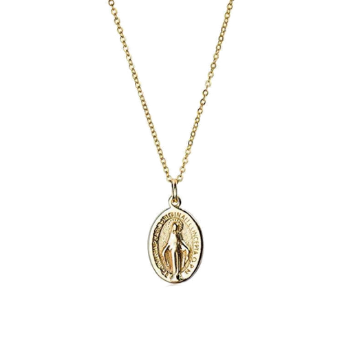 Virgin Mary Pendant Necklace - Terra Soleil