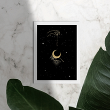 Load image into Gallery viewer, Lantern in the Moonlight Art Print - Terra Soleil
