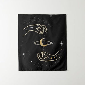 Celestial Hands Tapestry - Terra Soleil