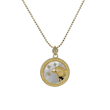 Load image into Gallery viewer, Pearl Zodiac Necklace