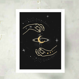 Celestial Hands Art Print - Terra Soleil