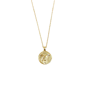 Zodiac Coin Necklace