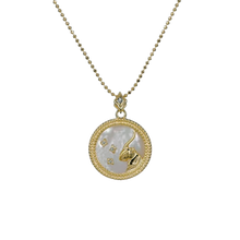 Load image into Gallery viewer, Pearl Zodiac Necklace