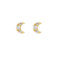 Load image into Gallery viewer, Crescent Moon Earrings