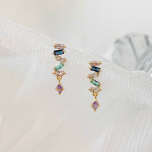Load image into Gallery viewer, Serpent Tail Gem Earrings