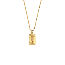 Load image into Gallery viewer, The Sun Cartouche Necklace