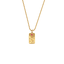 Load image into Gallery viewer, The Lovers Cartouche Necklace