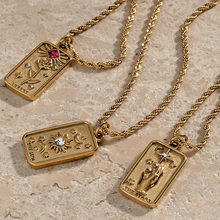 Load image into Gallery viewer, The Lovers Cartouche Necklace