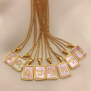 The Pink Pearl Zodiac Necklace