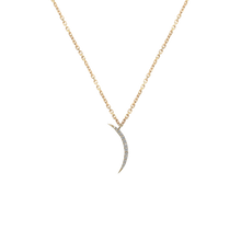 Load image into Gallery viewer, Narrow Crescent Necklace
