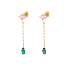 Load image into Gallery viewer, Maxi Alesandra Gemstone Earrings