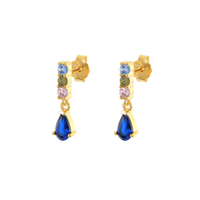 Load image into Gallery viewer, Midi Alesandra Gemstone Earrings