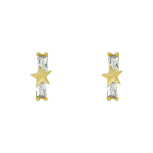 Lightning Bolt Stud Earrings