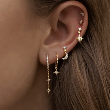 Load image into Gallery viewer, Lightning Bolt Stud Earrings