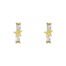 Load image into Gallery viewer, Flowerburst Star Earrings