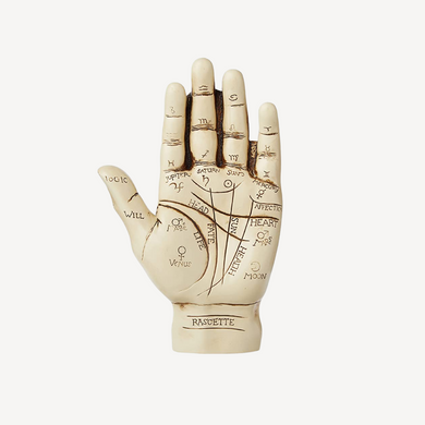Palmistry Hand Figurine - Terra Soleil