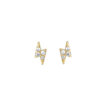 Load image into Gallery viewer, Lightning Bolt Stud Earrings