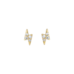 Moon Stud Earrings