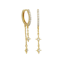 Load image into Gallery viewer, Flowerburst Star Earrings