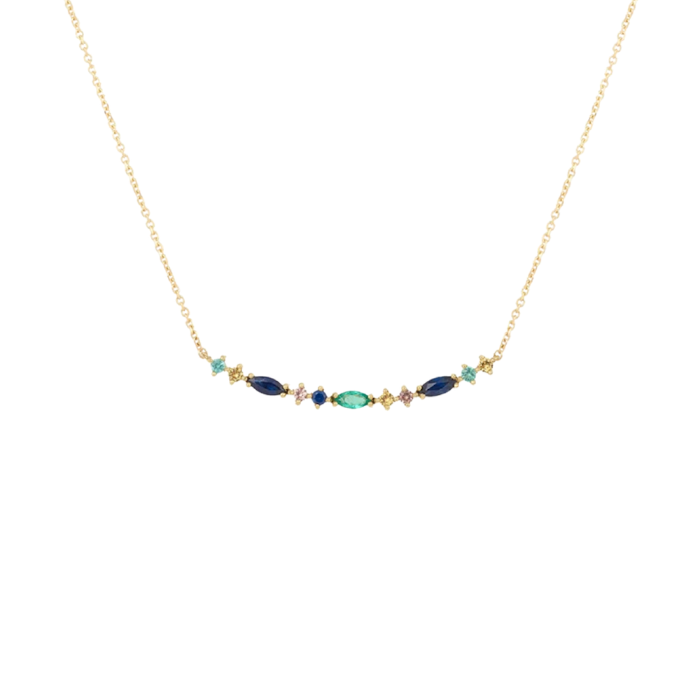 The Mia Gem Necklace