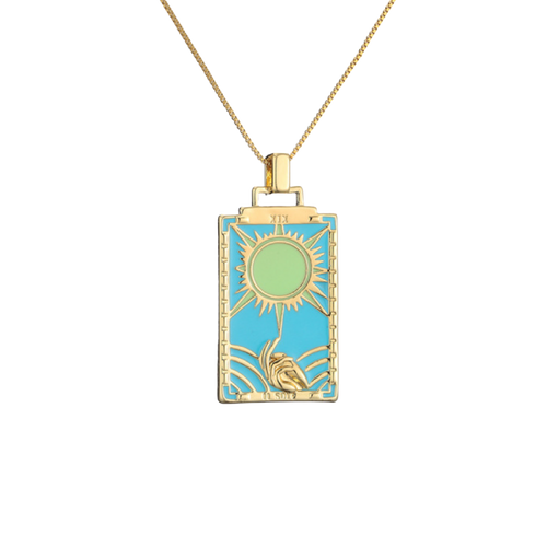 The Star Tarot Card Necklace