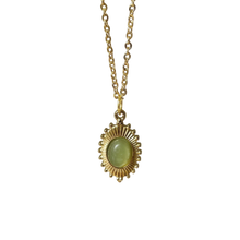 Load image into Gallery viewer, Green Quad Necklace