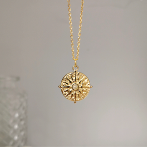 Oval Pendant Necklace