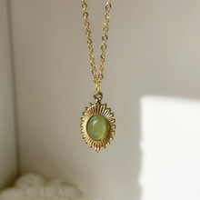 Load image into Gallery viewer, Green Quad Necklace