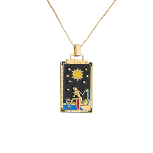 The Goddess Tarot Card Necklace