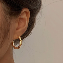 Load image into Gallery viewer, The Gabriella Braided Hoop Earrings