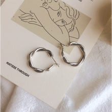 Load image into Gallery viewer, The Gabriella Braided Hoop Earrings