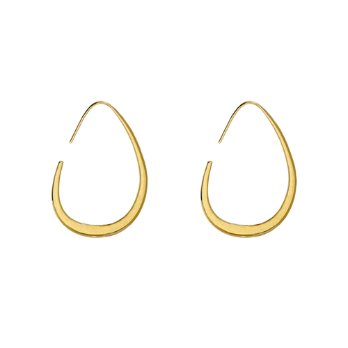 The Melting Hoop Earrings