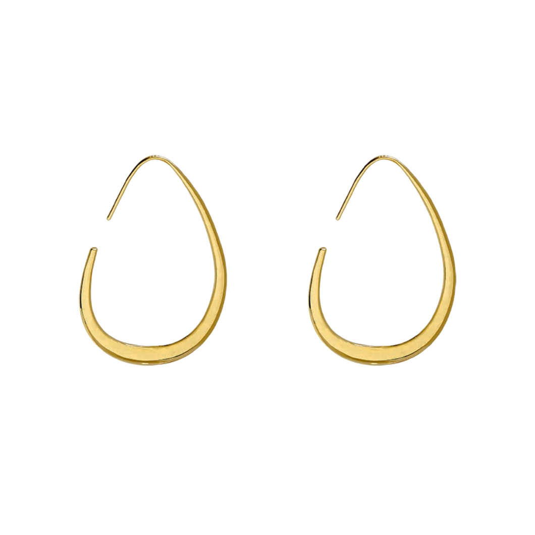 The Melting Hoop Earrings