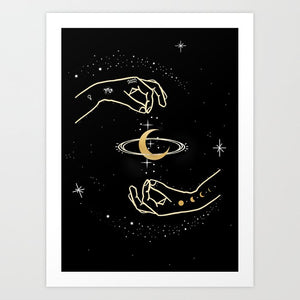 Celestial Hands Art Print - Terra Soleil