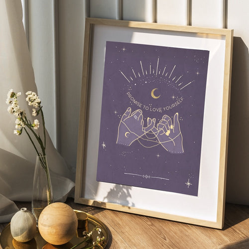 Celestial Hands Art Print - Terra Soleil