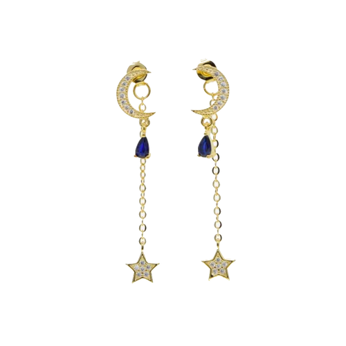 The Clair de Lune Earrings - Terra Soleil