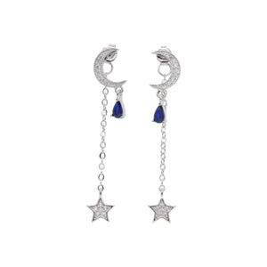 The Clair de Lune Earrings - Terra Soleil
