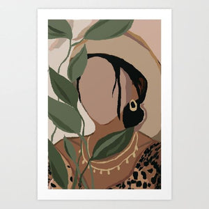 The Plant Lover Art Print - Terra Soleil