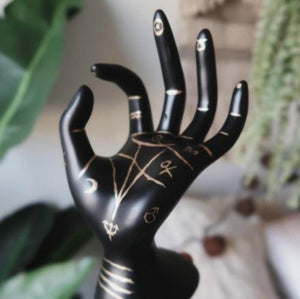 Palmistry Hand Ring Holder - Terra Soleil